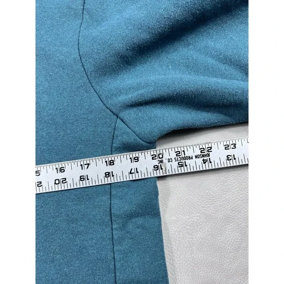 Patagonia P-6 Uprisal Hoody Size Small Teal Regular Fit Sweatshirt Logo Pullover - Picture 7 of 10